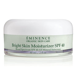 Bright Skin Moisturizer SPF 40 - JadaBeauty - Eminence Organics